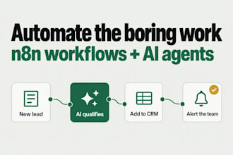 build automation, ai agent workflows and API integrations