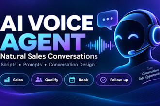 design natural sales scripts and conversations for ai voice agents