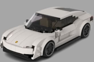 make moc lego of vehicle with instruction,lego car