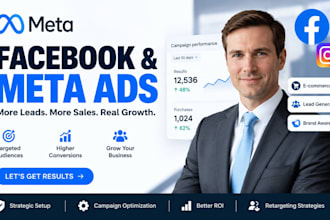 run facebook ads and ig ads for restaurants, spa, gym, local businesses
