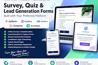 survey, heyflow, qualtrics, jotform, lead generation, outgrow, scoreapp form