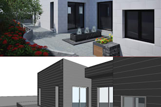 create renders and environment for your 3d revit model