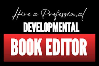 developmental edit your manuscript