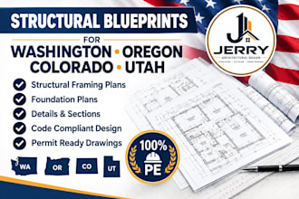 draft structural blueprints for washington oregon colorado and utah