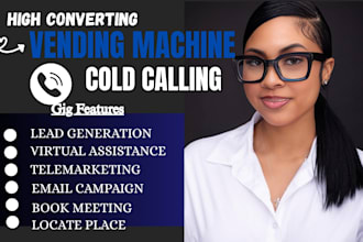 be your vending coldcalling locator and appointment setting