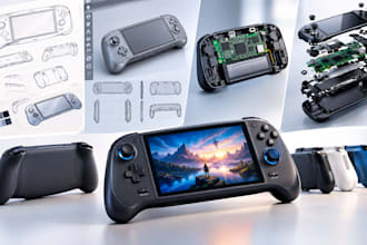 design handheld electronics, gaming devices and electronic products