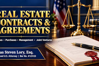 draft a legally binding real estate purchase agreement