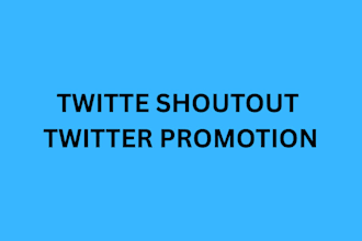 post a professional twitter x shoutout to promote your brand or content
