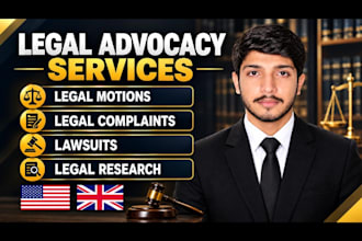 do legal complaints, lawsuits, legal motions and legal appeals