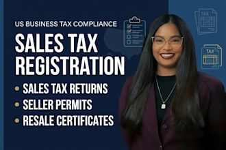 sales tax registration, sales tax returns, seller permits resale certificate