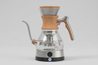 design custom coffee machine or smart kettle with 2d 3d cad for amazon brands