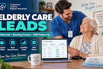 generate elderly care leads senior care leads home care leads meta ads funnel