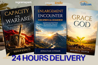 custom book cover faith base christian book cover paperback design kindle cover