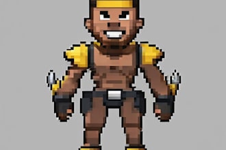 create pixel art animation, animated sprites and sprite sheets for games