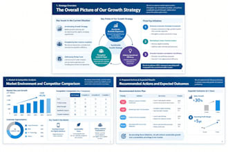 business research analysis and presentation development