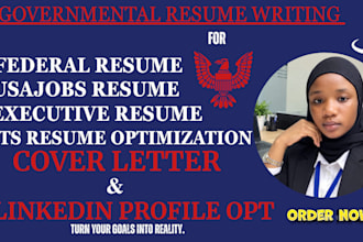 write a federal resume, usajobs resume and government resume