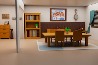 create custom 3d miniature dollhouse interiors and rooms