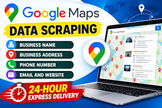 scrape google maps and build targeted b2b lead lists