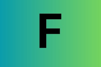 create minimalist favicon logo design