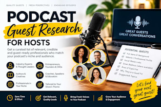 research guests for your podcast