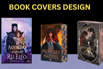 create custom fantasy book cover design for amazon KDP book design