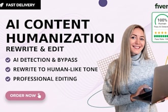 do ai detection and humanize ai content rewrite ai content