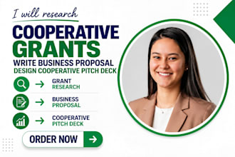 research cooperative grants write business proposal design cooperative deck