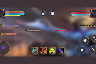 design reusable mobile game UI kit, menu screen and gui system for unity games