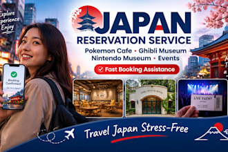 reserve pokemon cafe, ghibli museum, nintendo museum tickets japan