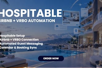 hospitality airbnb, vrbo automation and guest messaging, calendar sync