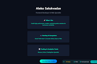 convert figma to html css responsive website development