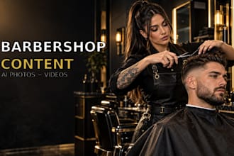 create powerful ai barbershop photos and videos with a consistent model