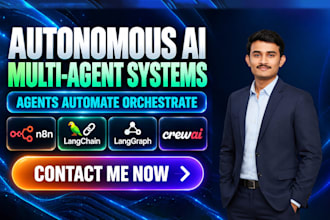 build innovative autonomous ai agents, multi agent systems, and custom llms