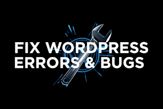 fix wordpress errors, bugs, elementor and php issues