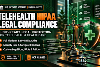 draft telehealth hipaa compliance documentation and agreements