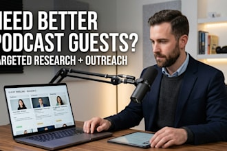 find targeted podcast guests book podcast marketing to targeted podcast guests