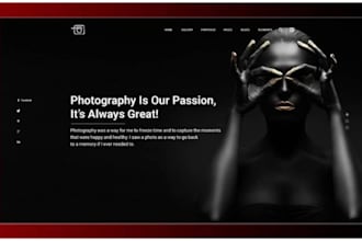 design squarespace photography website photographer portfolio website