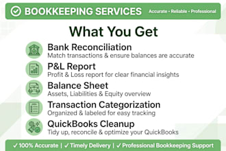 setup, organize and manage your quickbooks online