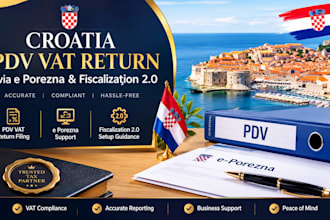 handle your croatia pdv vat return via e porezna and fiscalization 2 0 setup