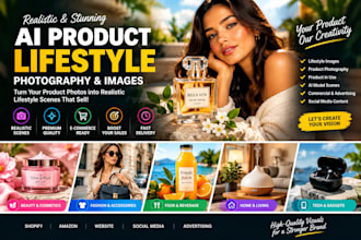 make ai product lifestyle photography product images ai product animation image