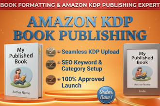 do amazon KDP book publishing, book formatting for amazon KDP book promotion