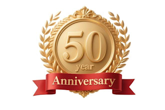 design high quality anniversary logo with unlimited revision