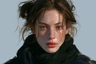create oil painting, digital oil painting