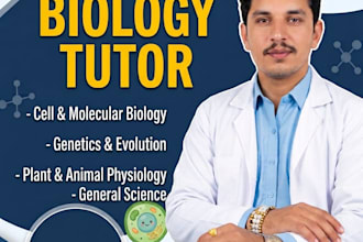 tutor high school biology and science concepts online
