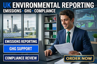 handle UK environmental and emissions reporting compliance