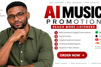 do ai music promotion and radio submission to 150 college radio stations