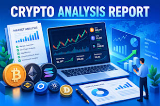 create a professional fundamental crypto analysis report