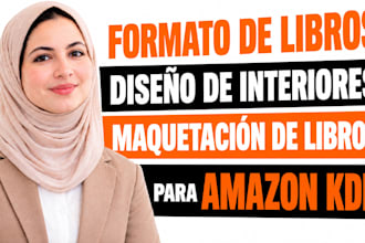 hago el formato, diseño de interiores y maquetación de libros para amazon KDP