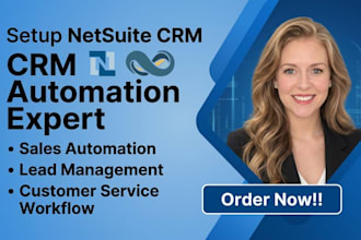 setup netsuite crm sales automation lead management customer service workflow