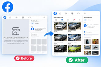 fix fb marketplace or shop issues fix facebook marketplace issues